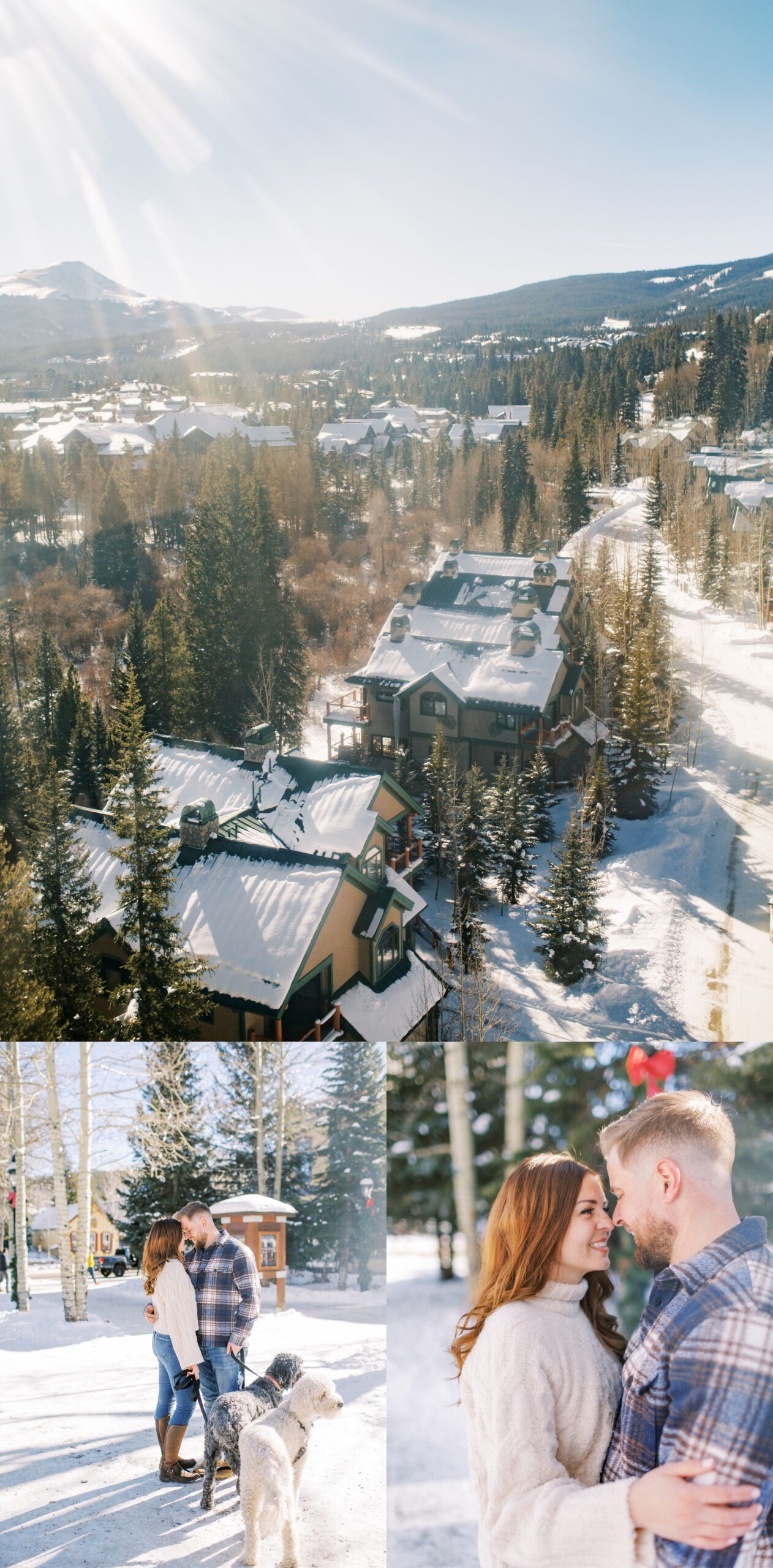 Colorado Engagement Photos in Winter